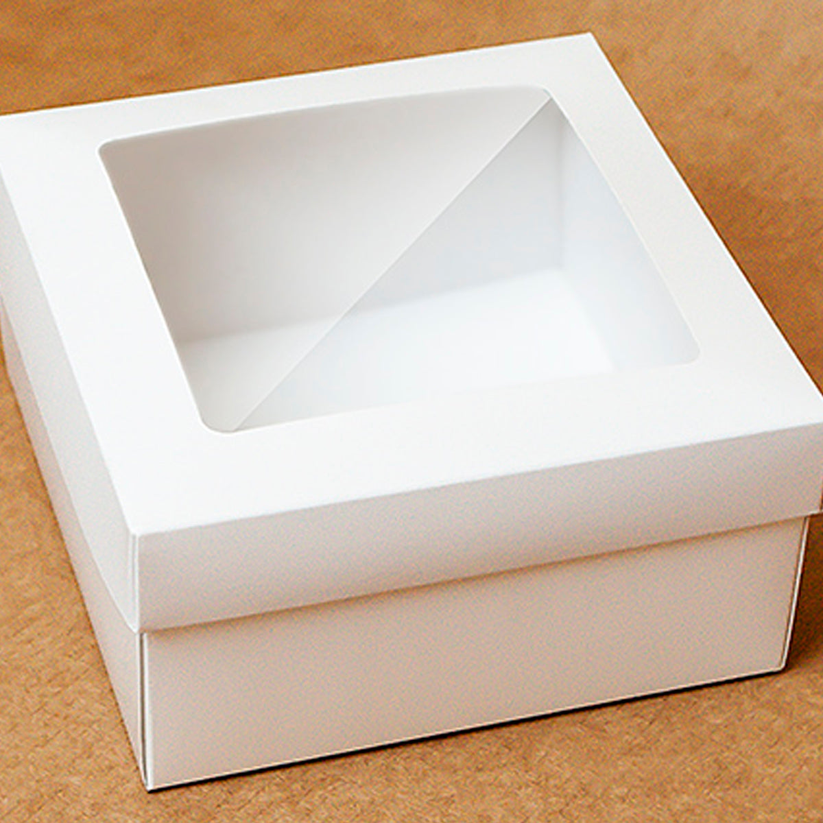 Box "Podarunkova" White with a window