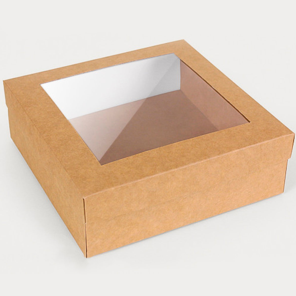 Kraft box "Bavaria" with a window