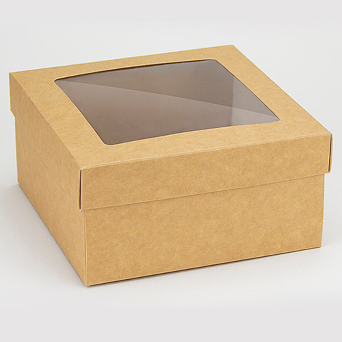 Box "Podarunkova" Kraft with a window